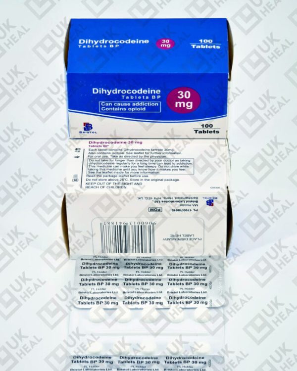 Dihydrocodeine 30mg Bristol(100pills/box)